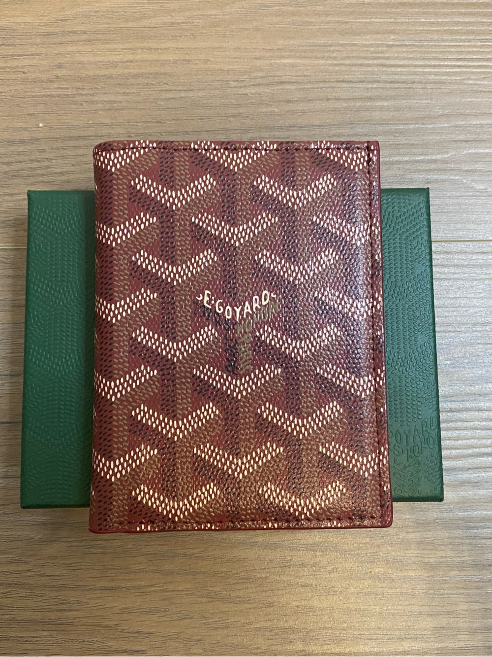 Goyard Victoire Wallet Red
